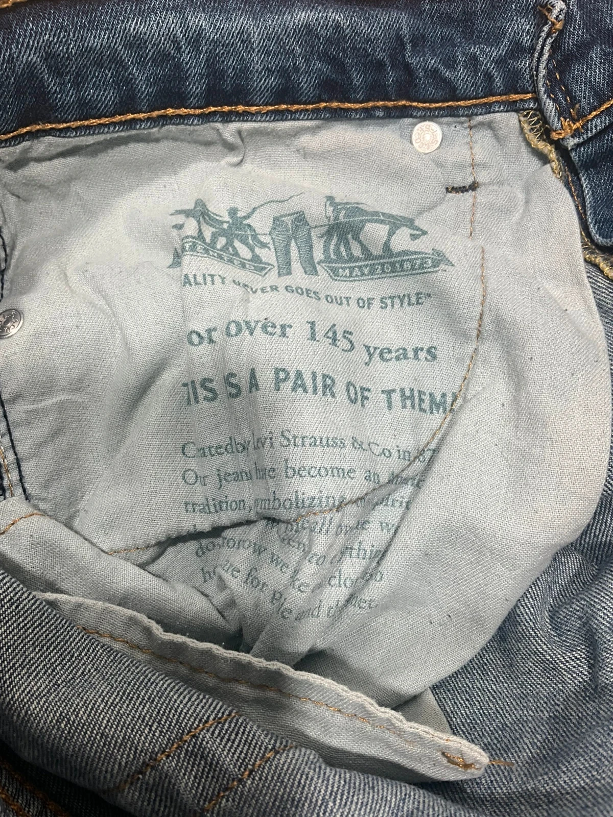 Jean Levi's 511 Slim W31 L32 Vintage Bleu Délavé  Lvh 267 – photo 13
